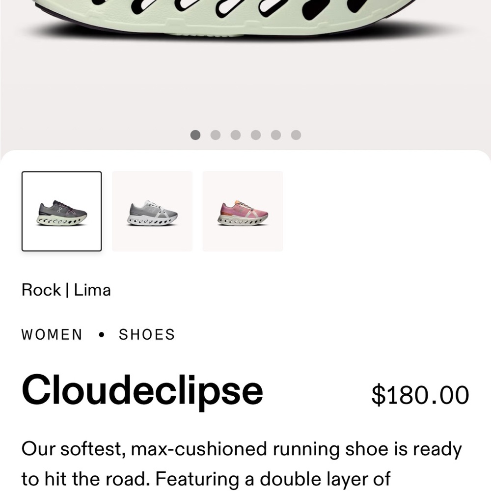 Women’s On Running Cloudeclipse - image 8